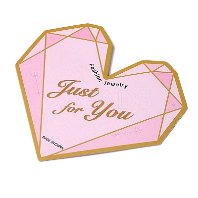 Paper Hair Clip Display Cards CDIS-F005-01-1