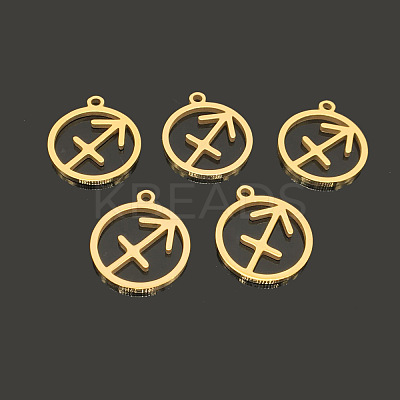 PVD Vacuum Plating 304 Stainless Steel Pendants STAS-TAC0002-32H-1