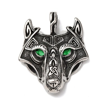 304 Stainless Steel Pendants STAS-M299-05AS-D-1