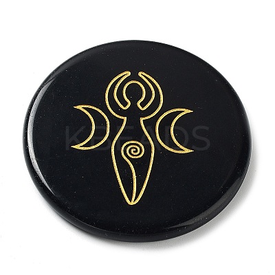 Natural Obsidian Display Decorations DJEW-P014-A01-1