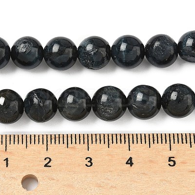 Grade B Natural Tiger Eye Beads Strands G-F591-18-8mm-03-1