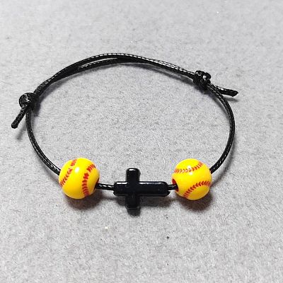 Waxed Polyester Cord Bracelets BJEW-WH00016-07-1