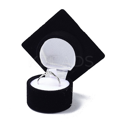 Velvet Ring Boxes LS-VBOX-F004-10-1