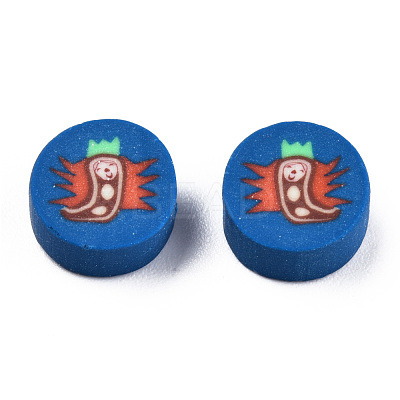 Handmade Polymer Clay Beads CLAY-T020-33-1