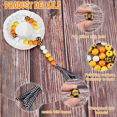 DIY Wood Beads Jewelry Making Kits DIY-PH0002-51-1