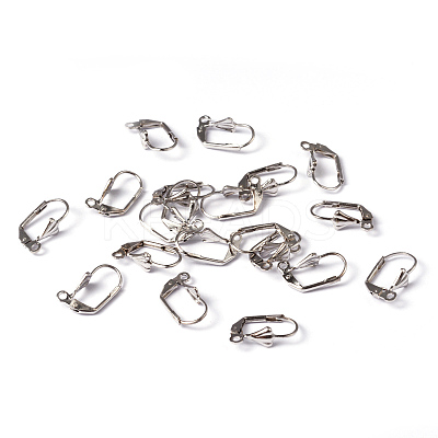 Brass Leverback Earring Findings EC561-NF-1