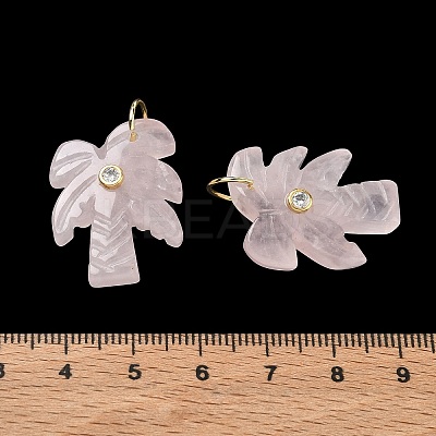 Natural Rose Quartz Carved Pendants GG-CBA67BD-02G-J-1