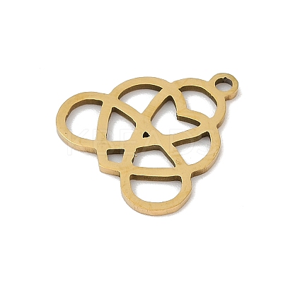 201 Stainless Steel Pendants STAS-F316-12G-1