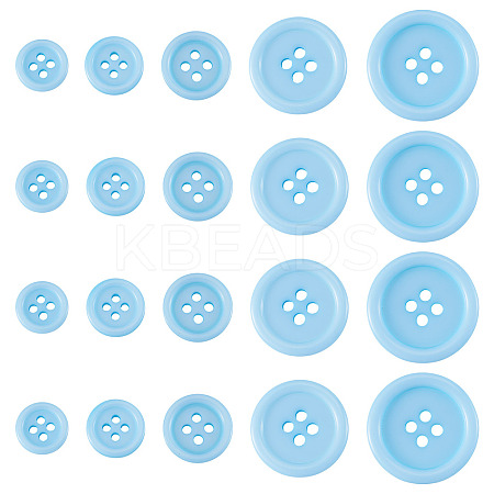 4-Hole Resin Buttons BUTT-TADJ0001-03D-1