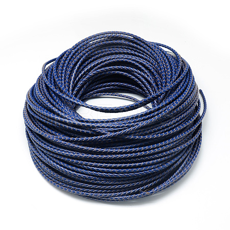 Leather Braided Cord WL-Q005-6mm-24-1