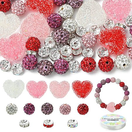 DIY Valentine's Day Bracelets Making Kits DIY-YW0012-60-1