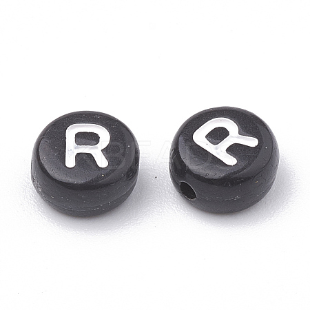 Opaque Acrylic Beads LS-X-SACR-N002-02R-1