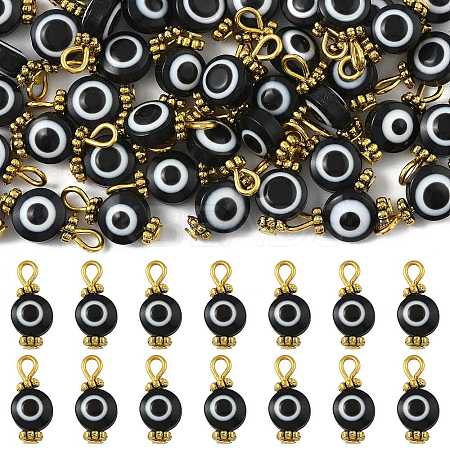 50Pcs Resin Pendants PALLOY-FS00040-01-1