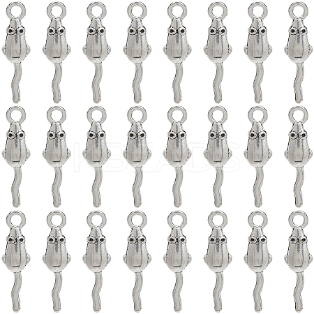 200Pcs Tibetan Style Zinc Alloy Pendants TIBEP-SC0003-11-1