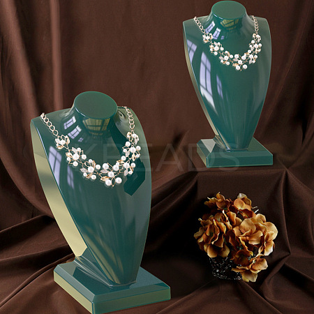 DIY Necklace Display Rack Silicone Bust Statue Molds SIMO-PW0006-033B-1