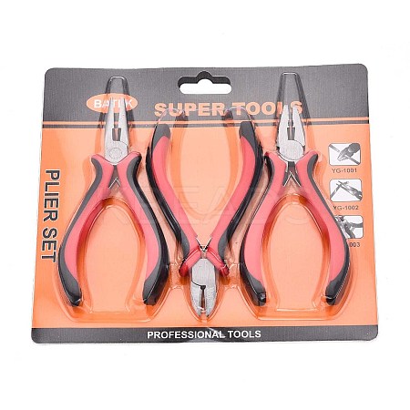 45# Carbon Steel Jewelry Plier Sets PT-T001-07-01-1