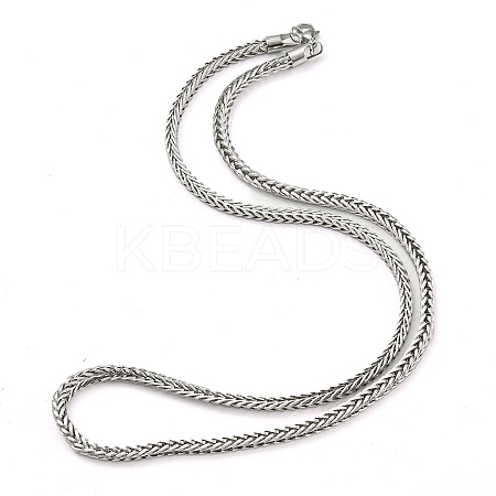 Non-Tarnish 304 Stainless Steel Chain Necklaces NJEW-P295-03P-1