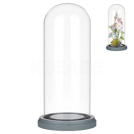 Glass Dome Cover AJEW-WH0471-49A-1
