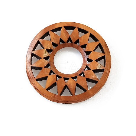 Wood Pendants LS-EJEW-PW0001-03I-1