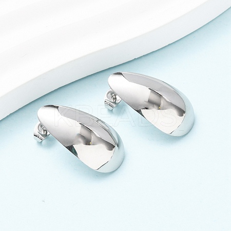 304 Stainless Steel Stud Earrings LS-EJEW-I323-01P-05-1