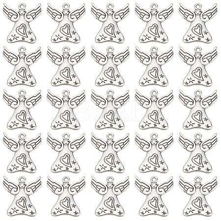 50Pcs Zinc Tibetan Style Alloy Pendants FIND-SC0010-44-1
