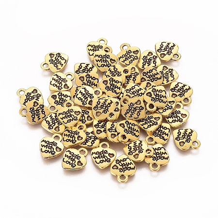 Tibetan Style Alloy Charms LS-GLF0004Y-1