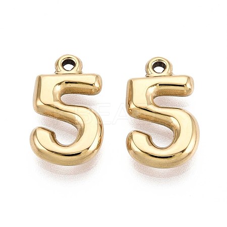 Ion Plating(IP) 304 Stainless Steel Pendants STAS-N109-261F-G-1