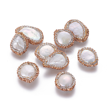 Natural Cultured Freshwater Pearl Beads PEAR-F015-14-1