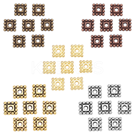 Tibetan Style Alloy Spacer Beads TIBEB-FH0001-29-NR-1
