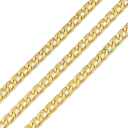 10M Ion Plating(IP) 304 Stainless Steel Curb Chains CHS-G035-03A-G-1