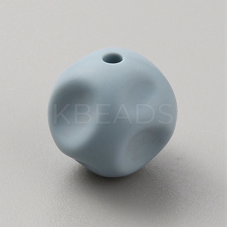 Cube Food Grade Eco-Friendly Silicone Beads SIL-TAC0003-11B-1