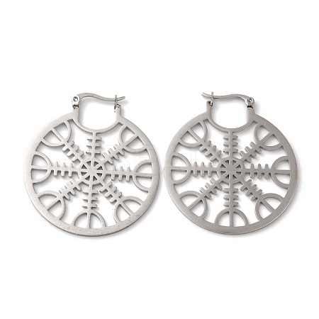 Tarnish Resistant 304 Stainless Steel Earrings for Women AJEW-U005-03P-1