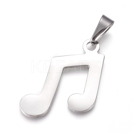 Tarnish Resistant 304 Stainless Steel Pendants STAS-I135-13P-1