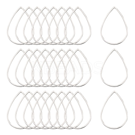 Brass Linking Rings X-KK-T037-06P-NF-1