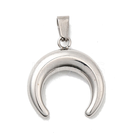 304 Stainless Steel Pendants STAS-P420-02P-1