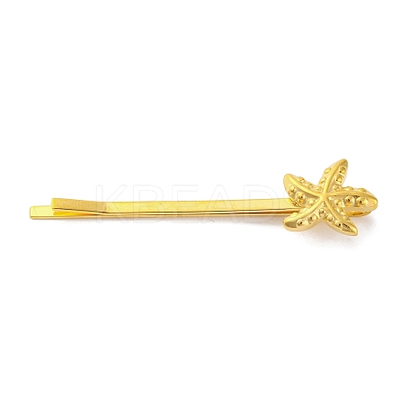 Starfish & Shell Shape 304 Stainless Steel Hair Bobby Pins LS-STAS-Z096-03G-01-1