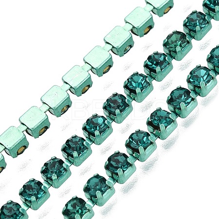 Iron Rhinestone Cup Chains CH-A008-01J-1