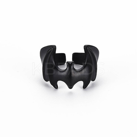 Men's Alloy Cuff Finger Rings RJEW-N029-045-1