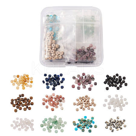 360Pcs 12 Colors Natural Mixed Gemstone Beads G-CD0001-02-1