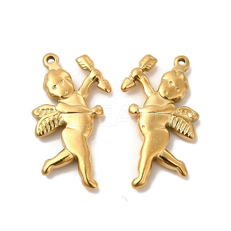 Ion Plating(IP) 
304 Stainless Steel Pendants STAS-I671-27G-1