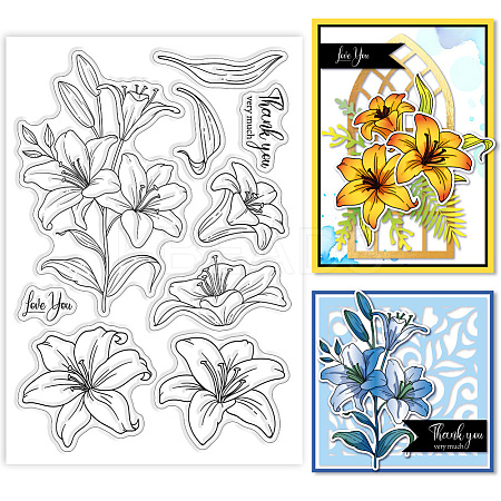 Custom PVC Plastic Clear Stamps DIY-WH0448-0782-1