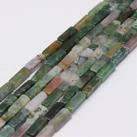 Natural Indian Agate Beads Strands G-E342-14-1