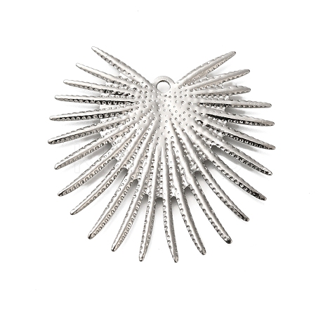 Anti-Tarnish 304 Stainless Steel Pendants STAS-H225-01S-1