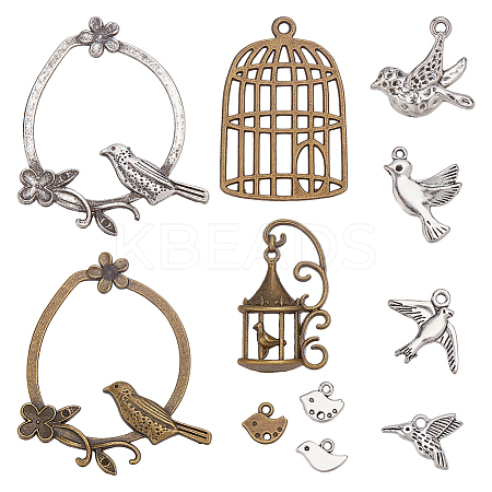 Tibetan Style Alloy Pendants FIND-ME0001-27-1