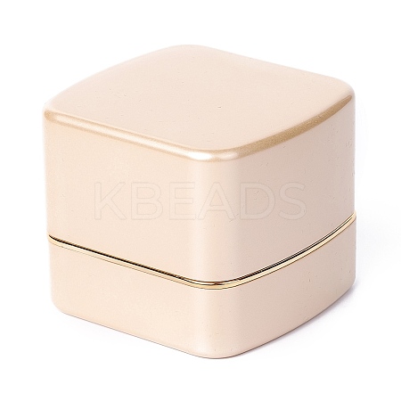 Square Plastic Jewelry Pendant Boxes OBOX-F005-02C-1