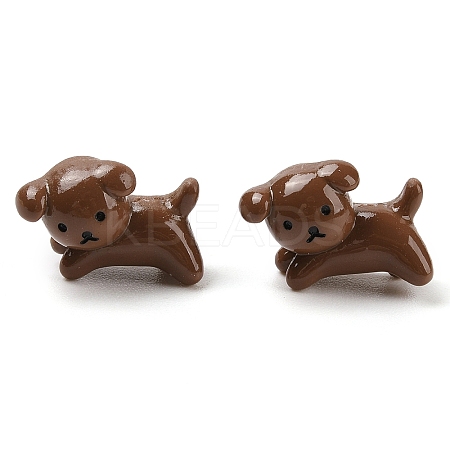 Open Resin Puppy Decoden Cabochons LS-CRES-I034-07A-1