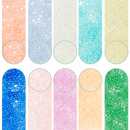 100G 10 Colors Luminous Bubble Beads MRMJ-SC0001-31-1