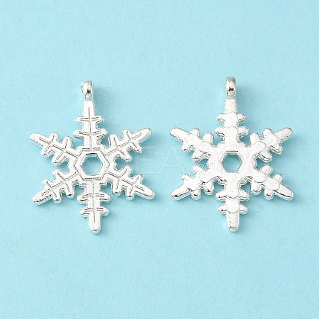 Christmas Snowflake Tibetan Style Alloy Pendants LS-LF0353Y-NFS-1