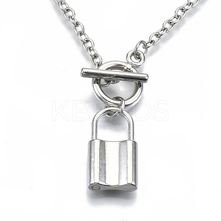 (Jewelry Parties Factory Sale)Zinc Alloy Pendant Necklaces NJEW-N047-001-RS-1