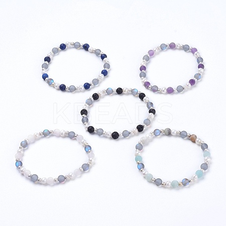 Stretch Bracelets BJEW-JB03790-1